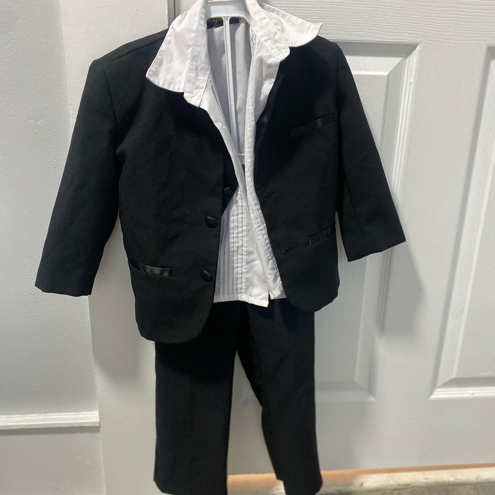 Classic Black Kids Formal Suit